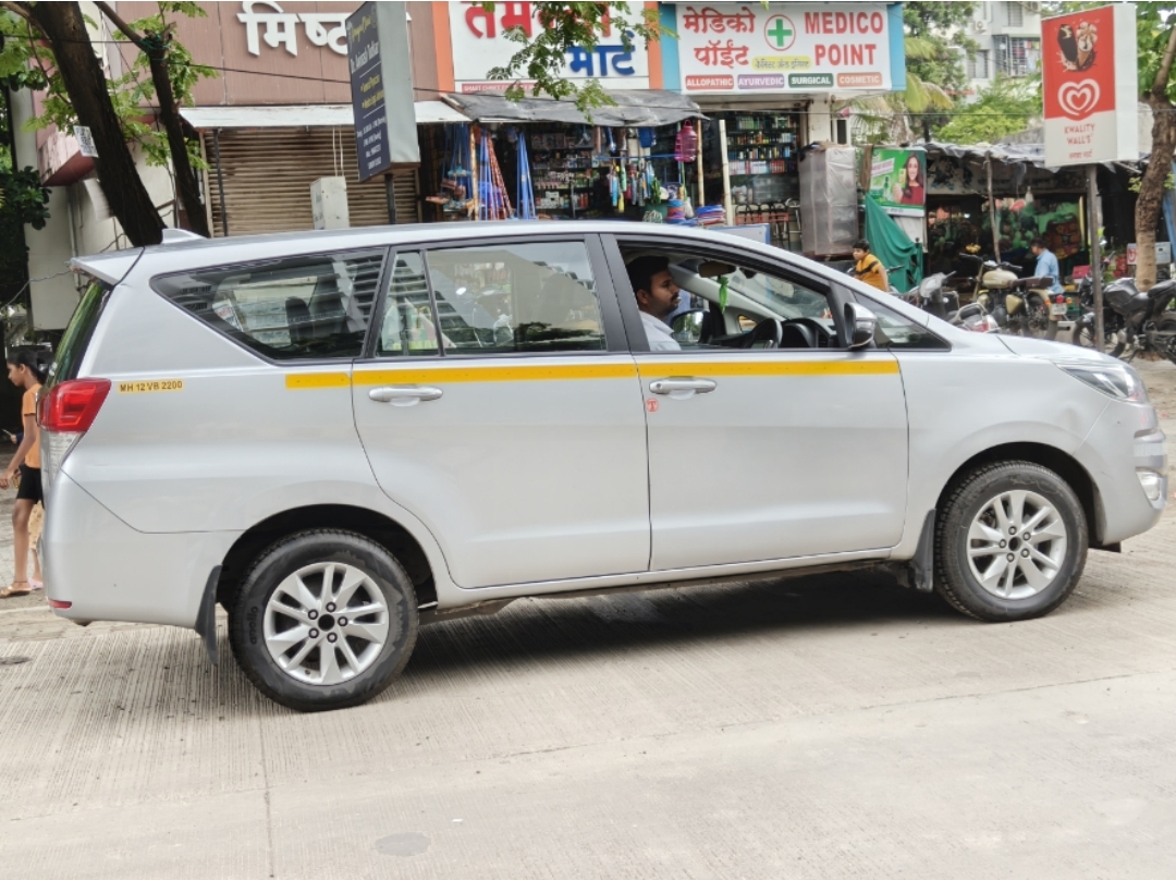 Luxury sedan interior view