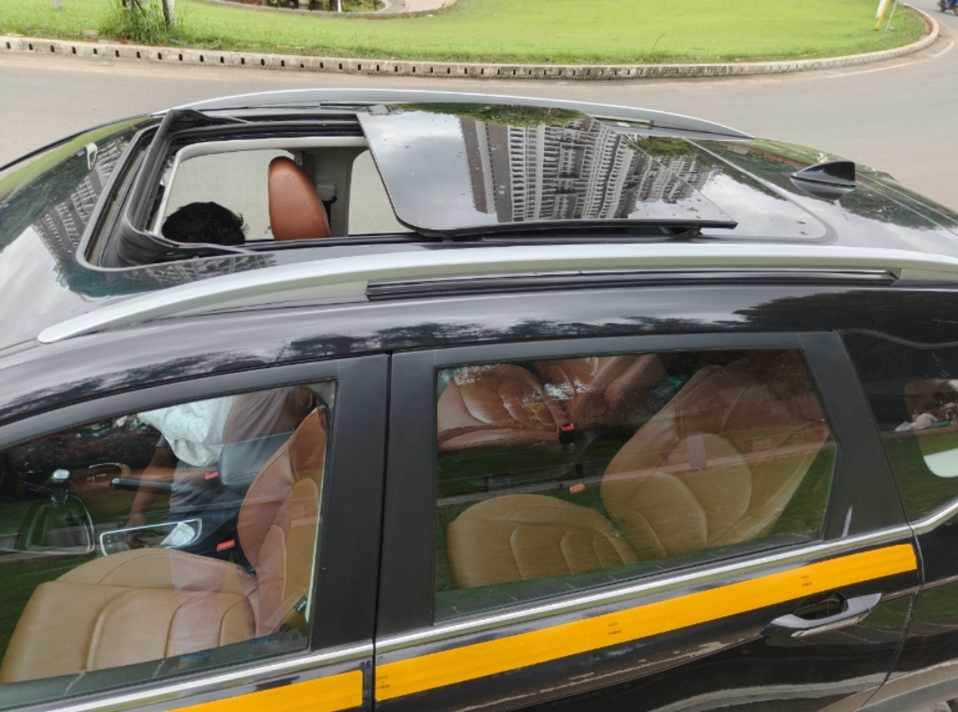 Executive car rear view